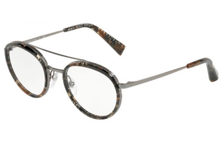 Lunettes de vue - Alain Mikli - A02027 DALOU - 003 PALMIER CHOCOLAT RUTHENIUM