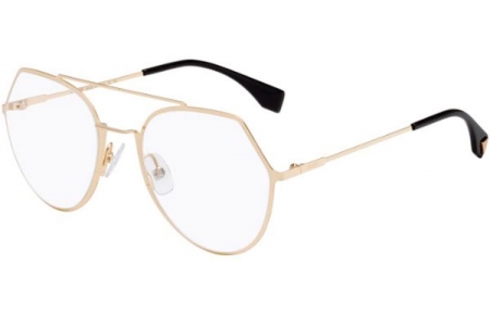 Lunettes de vue - Fendi - FF 0329 - J5G GOLD