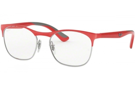 Lunettes Junior - Ray-Ban® Junior Collection - RY1054 - 4072 SILVER ON TOP MATTE RED