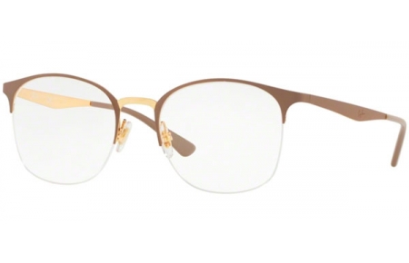 Monturas - Ray-Ban® - RX6422 - 3005 GOLD ON TOP MATTE BEIGE