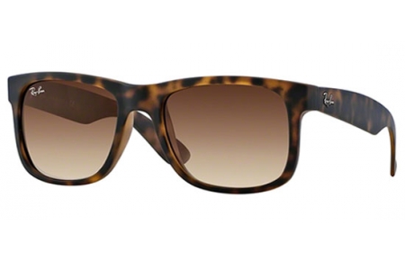 Gafas de Sol - Ray-Ban® - Ray-Ban® RB4165 JUSTIN - 710/13 MATTE LIGHT  HAVANA  // BROWN GRADIENT