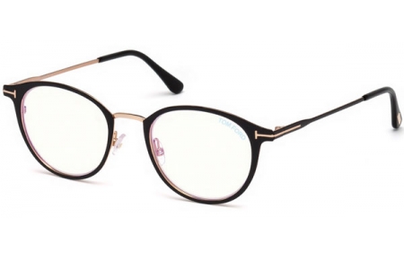 Monturas - Tom Ford - FT5528-B - 002 MATTE BLACK