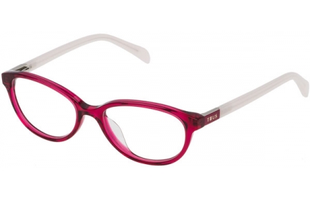 Gafas Junior - Tous Junior - VTK533 - AGNY TRANSPARENT RED WHITE