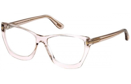 Lunettes de vue - Tom Ford - FT 5520 - 045 TRANSPARENT BROWN