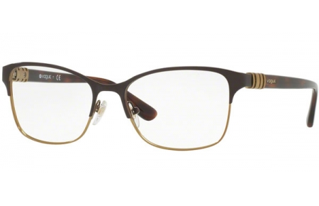 Lunettes de vue - Vogue eyewear - VO4050 - 997 BROWN PALE GOLD