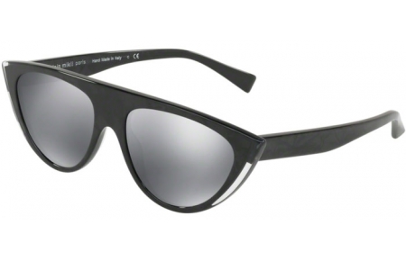 Sunglasses - Alain Mikli - A05031 MISS J - 005/6G CRYSTAL BLACK // GREY MIRROR BLACK