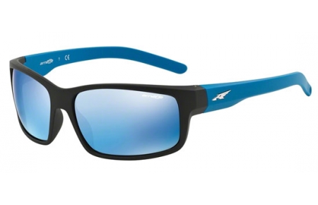 Lunettes de soleil - Arnette - AN4202 FASTBALL - 226855 FUZZY BLACK // BLUE MIRROR BLUE