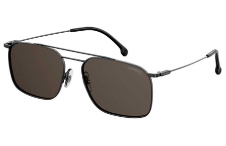 Sunglasses - Carrera - CARRERA 186/S - V81 (IR) DARK RUTHENIUM BLACK // GREY