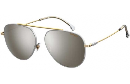 Sunglasses - Carrera - CARRERA 188/G/S - TNG (T4) PALLADIUM GOLD // SILVER MIRROR