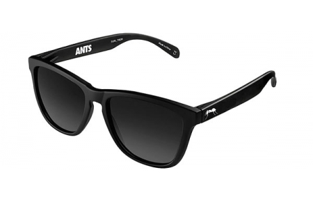 Frames Junior - Emoji Kids - USHUAIA - SUNKID-7915 RUBBER BLACK ANTS LOGO // GREY BLACK POLARIZED