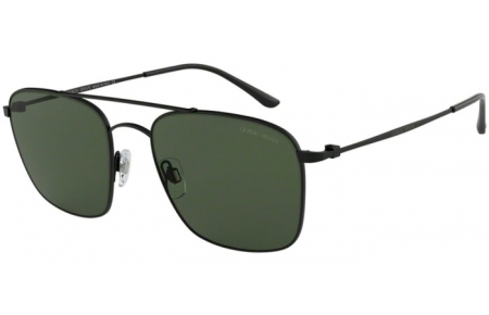 Sunglasses - Giorgio Armani - AR6080 - 300171 MATTE BLACK // GREEN