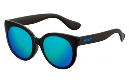 Sunglasses - Havaianas - NORONHA/L - QFU (Z0)  BLACK // MULTILAYER BLUE
