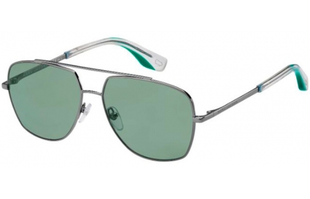 Gafas de Sol - Marc Jacobs - MARC 271/S - ASR (QT) DARK RUTHENIUM GREEN // GREEN