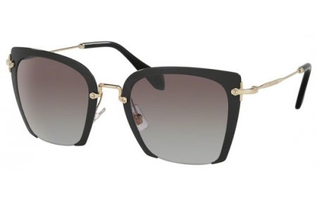 Sunglasses - Miu Miu - SMU 52RS - 1AB0A7 BLACK // GREY GRADIENT