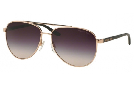 Lunettes de soleil - Michael Kors - MK5007 HVAR - 109936 ROSE GOLD // GREY ROSE GRADIENT