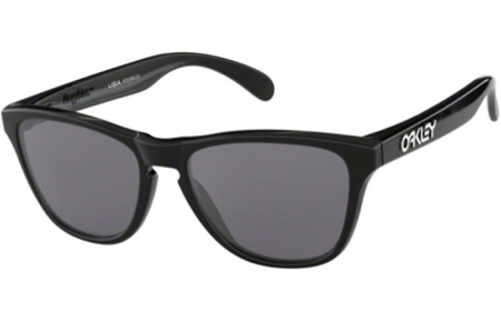 Frames Junior - Oakley Junior - FROGSKINS XS OJ9006 - 9006-01 POLISHED BLACK // GREY