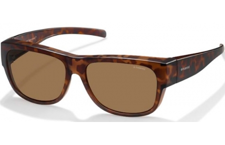 Gafas de Sol - Polaroid Ancillaries - PLD 9003/S - MQU (IG) TRANSPARENT HAVANA // BROWN POLARIZED