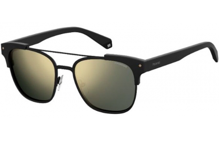 Gafas de Sol - Polaroid - PLD 6039/S/X - 003 (LM)  MATTE BLACK // GREY GOLD MIRROR POLARIZED