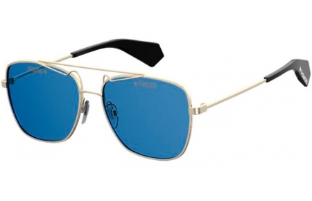 Gafas de Sol - Polaroid Premium - PLD 6049/S/X - 3YG (C3) LIGHT GOLD // GREY POLARIZED