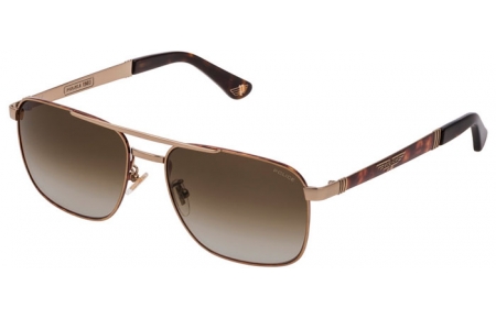 Sunglasses - Police - SPL890  - 08ES  SHINY GREY GOLD // BROWN GRADIENT