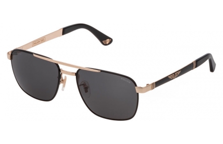 Gafas de Sol - Police - SPL890  - 301P  BLACK ROSE GOLD // SMOKE POLARIZED