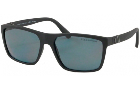 Gafas de Sol - POLO Ralph Lauren - PH4133 - 528481 MATTE BLACK // GREY POLARIZED