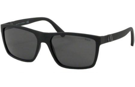 Sunglasses - POLO Ralph Lauren - PH4133 - 528487 MATTE BLACK // DARK GREY