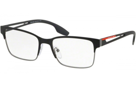 Monturas - Prada Linea Rossa - VPS 55IV - 6BJ1O1 BLACK RUBBER GUNMETAL RUBBER