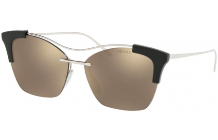 Gafas de Sol - Prada - SPR 21US - GAQ1C0 SILVER // LIGHT BROWN MIRROR GOLD