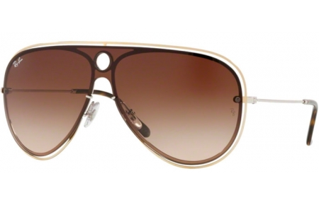 Gafas de Sol - Ray-Ban® - Ray-Ban® RB3605N - 909613 SILVER GOLD // BROWN GRADIENT DARK BROWN