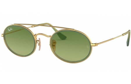 Gafas de Sol - Ray-Ban® - Ray-Ban® RB3847N - 91224M GOLD // GREEN GRADIENT