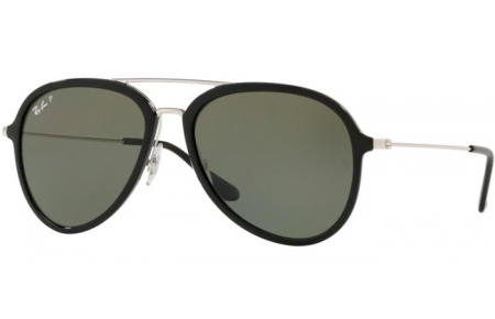 Sunglasses - Ray-Ban® - Ray-Ban® RB4298 - 601/9A BLACK // GREEN POLARIZED