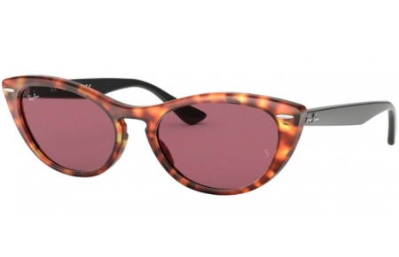 Gafas de Sol - Ray-Ban® - Ray-Ban® RB4314N NINA - 1249U0 HAVANA RED // VIOLET GOLD MIRROR PHOTOCHROMIC