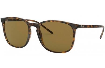 Sunglasses - Ray-Ban® - Ray-Ban® RB4387 - 710/73 HAVANA // DARK BROWN