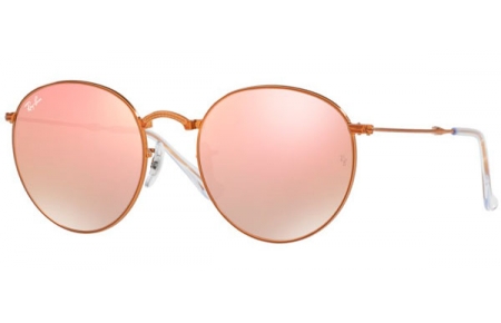 Lunettes de soleil - Ray-Ban® - Ray-Ban® RB3532 FOLDING - 198/7Y SHINY BRONZE // COPPER FLASH GRADIENT