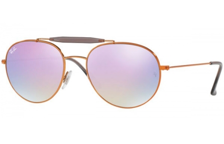 Sunglasses - Ray-Ban® - Ray-Ban® RB3540 - 198/7X SHINY BRONZE // LILAC FLASH GRADIENT