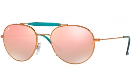 Sunglasses - Ray-Ban® - Ray-Ban® RB3540 - 198/7Y SHINY BRONZE // COPPER FLASH GRADIENT