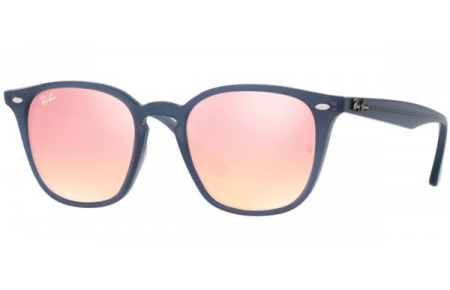 Gafas de Sol - Ray-Ban® - Ray-Ban® RB4258 - 62321T SHINY OPAL DARK AZURE // PINK FLASH COPPER