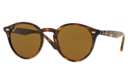 Sunglasses - Ray-Ban® - Ray-Ban® RB2180 - 710/83 SHINY DARK HAVANA // BROWN POLARIZED