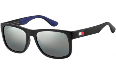 Sunglasses - Tommy Hilfiger - TH 1556/S - D51 (T4)  BLACK BLUE // BLACK MIRROR