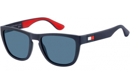 Gafas de Sol - Tommy Hilfiger - TH 1557/S - 8RU (KU)  BLUE RED WHITE // BLUE GREY