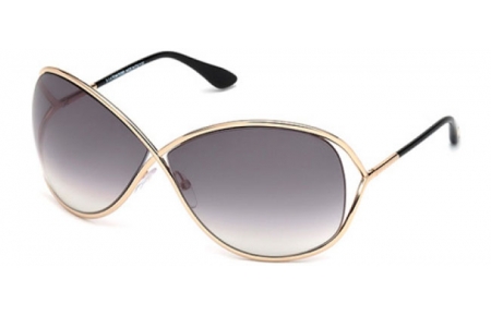 Gafas de Sol - Tom Ford - MIRANDA FT0130 - 28B SHINY GOLD // GREY GRADIENT