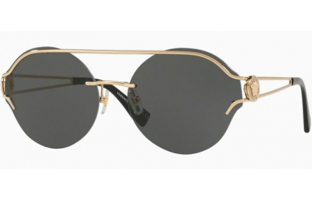 Sunglasses - Versace - VE2184 - 125287 PALE GOLD // GREY