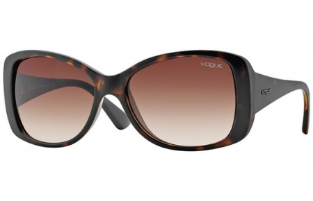 Sunglasses - Vogue - VO2843S - W65613  DARK HAVANA // BROWN GRADIENT