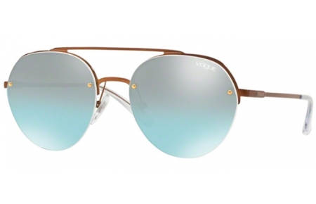 Lunettes de soleil - Vogue eyewear - VO4113S - 50747C COPPER // AZURE GRADIENT MIRROR SILVER