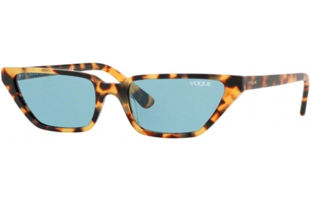 Lunettes de soleil - Vogue eyewear - VO5235S - 260580 BROWN YELLOW TORTOISE // BLUE