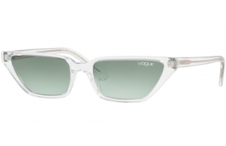 Sunglasses - Vogue - VO5235S - W7458E TRANSPARENT // GREEN GRADIENT