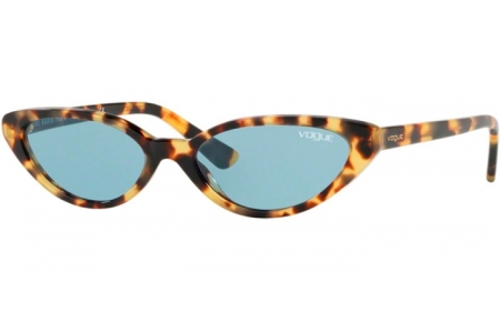 Lunettes de soleil - Vogue eyewear - VO5237S - 260580 BROWN YELLOW TORTOISE // BLUE