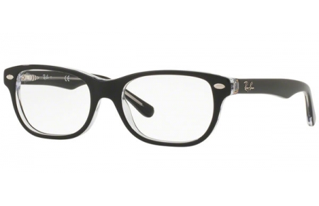 Gafas Junior - Ray-Ban® Junior Collection - RY1555 - 3529 TOP BLACK ON TRANSPARENT