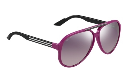 Sunglasses - Gucci - GG 1627/S - Q1I (OE) FUCHSIA BLACK // VIOLET GRADIENT SILVER MIRROR